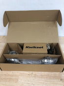 Kwikset 800CELIP-15S.STRKP Chelsea Sectional Single Cylinder Keyed Entry Exterior Pack Handleset with SmartKey - Satin Nickel