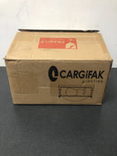 Cargifak Flush Mount Light Fixture, 12 inch 2-Light Modern Ceiling Light with Brass Gold Finish for Hallway Kitchen Laundry Bedroom, 4822-BB