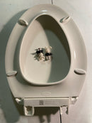 KOHLER K-5588-0 Purefresh Elongated Nightlight Toilet Seat, with Grip-Tight Bumpers, Quiet-Close Seat, Quick-Release Hinges, Quick-Attach Hardware, No Slam Toilet Seat, White