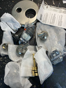 Delta T27933-SS Kayra 17 Series Pressure Balanced Valve Trim with Integrated Volume Control and 6 Function Diverter for Three Shower Applications - Less Rough-In - Brilliance Stainless