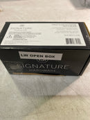 Signature Hardware SHC201TLMB Kerrick Push Button Flush Actuator - Matte Black