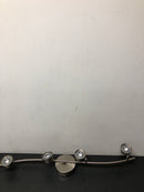 2.6 ft. 4-Light Brushed Nickel Integrated LED Track Lighting Kit