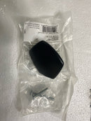 Belwith Keeler B079711-MB Pebble 1-3/4" x 1-1/2" Natural Organic Zen Designer Cabinet Knob / Drawer Knob - Matte Black