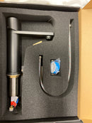 Vigo VG01045MB Halsey Single Handle Single-Hole Bathroom Faucet in Matte Black