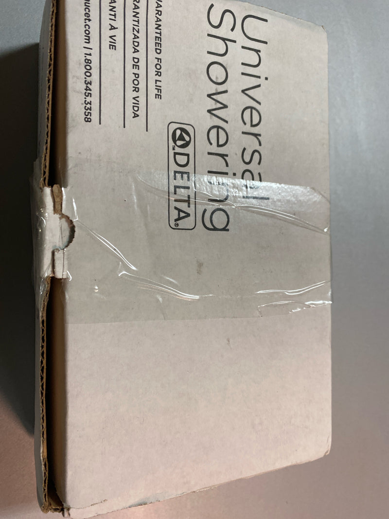 Delta RP91363SSPR Vero 1-Spray Patterns 1.75 GPM 8.69 in. Wall Mount Fixed Shower Head in Lumicoat Stainless