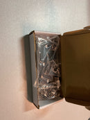 Emtek 94033US19 3.5" x 3.5" Ball Bearing 5/8" Radius Corners Mortise Hinge - Pair - Flat Black