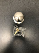 Kwikset SK7000RG-15V1 Safe Lock by Kwikset Regina Reversible Non-Turning One-Sided Dummy Door Knob - Satin Nickel