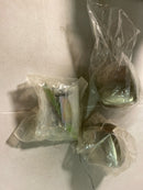 Baldwin 5011056FD 5011 Non-Turning Two-Sided Dummy Door Knob Set with 5058 Rose from the Estate Collection - Satin Nickel