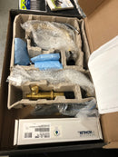 Kohler K35913-4-2MB Castia by Studio McGee Deck Mounted Roman Tub Filler with Built-In Diverter - Includes Hand Shower Vibrant Brushed Moderne Brass