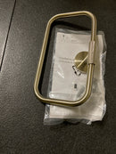WS Bath Collections Klass WSBC 256809 NM Klass 8-5/8" Wall Mounted Towel Ring - Brushed Nickel