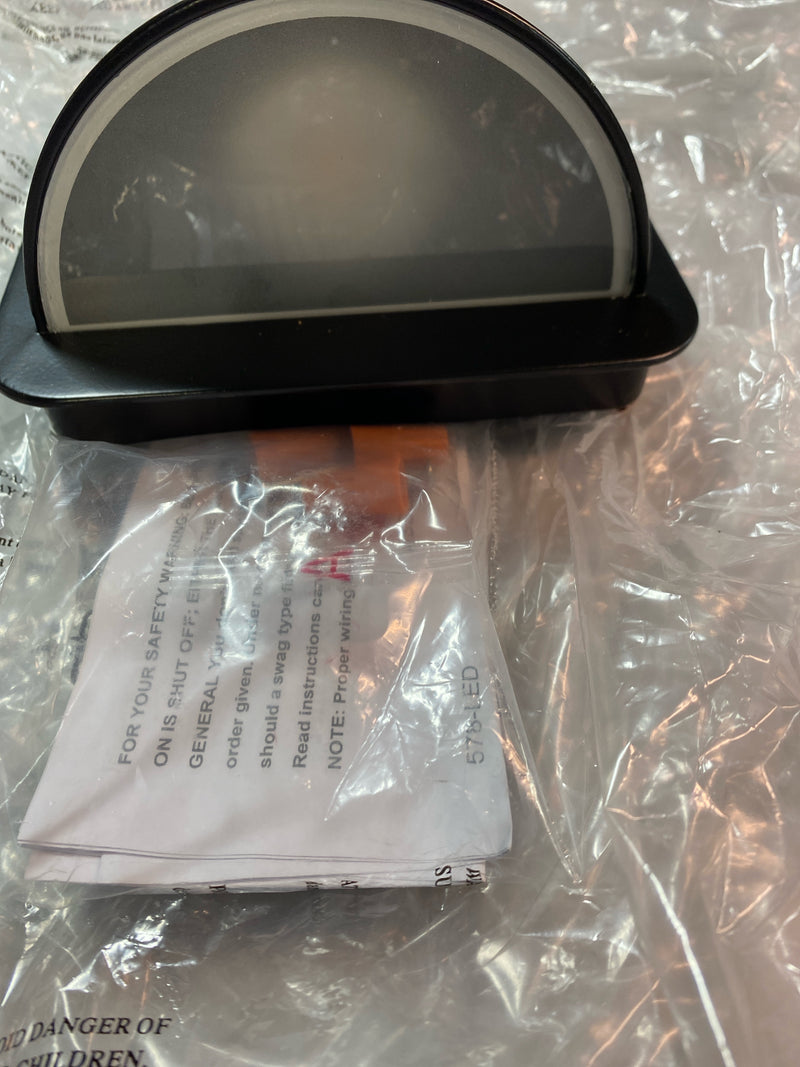 Z-Lite 578ORBZ-LED Obelisk 6" Tall LED Wall Sconce - 2700K - Outdoor Rubbed Bronze