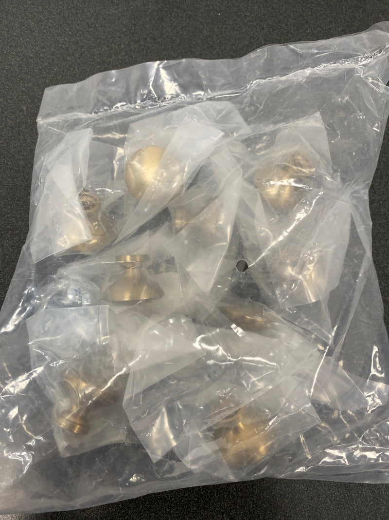 Franklin Brass P29523Z-CZ-B Fulton 1-1/8 Inch Mushroom Cabinet Knob - Pack of 10 - Champagne Bronze