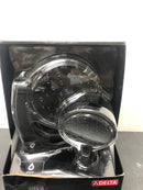 Delta 75699BL HydroRain Two-in-One 4-Spray Patterns 6 in. Wall Mount Dual Shower Heads with MagnaTite in Matte Black