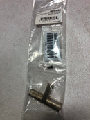 Emtek 86656.RCBUS4.KNUS4 Knurled 2-1/4 Inch Bar Cabinet Knob with Rectangular Bar Stem from the SELECT Collection - Satin Brass / Satin Brass Stem