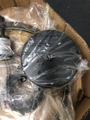 Home decorators collection HDP12107BLGLD Orbit 1-Light Black and Gold Globe Mini Pendant Hanging Light, Kitchen Pendant Lighting