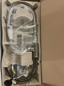 Delta Trinsic Pro Style Commercial Kitchen Faucet with Pull Down Sprayer, Chrome Single Hole Kitchen Sink Faucet, Single Handle, Chrome 9659-DST