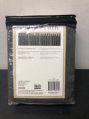 Allen+Roth Harlow Tie Top Panel Gray 50x84” 4140924