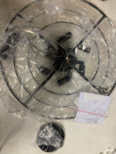 Elegant Lighting 1101D20BK Ella 6 Light 20" Wide Crystal Waterfall Chandelier with Clear Crystal Accents - Black