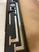 Bwe A-91014-S-N 5-Piece Bath Hardware Set with Double Hooks Towel Ring Toilet Paper Holder and 24 in. Towel Bar in Brushed Nickel