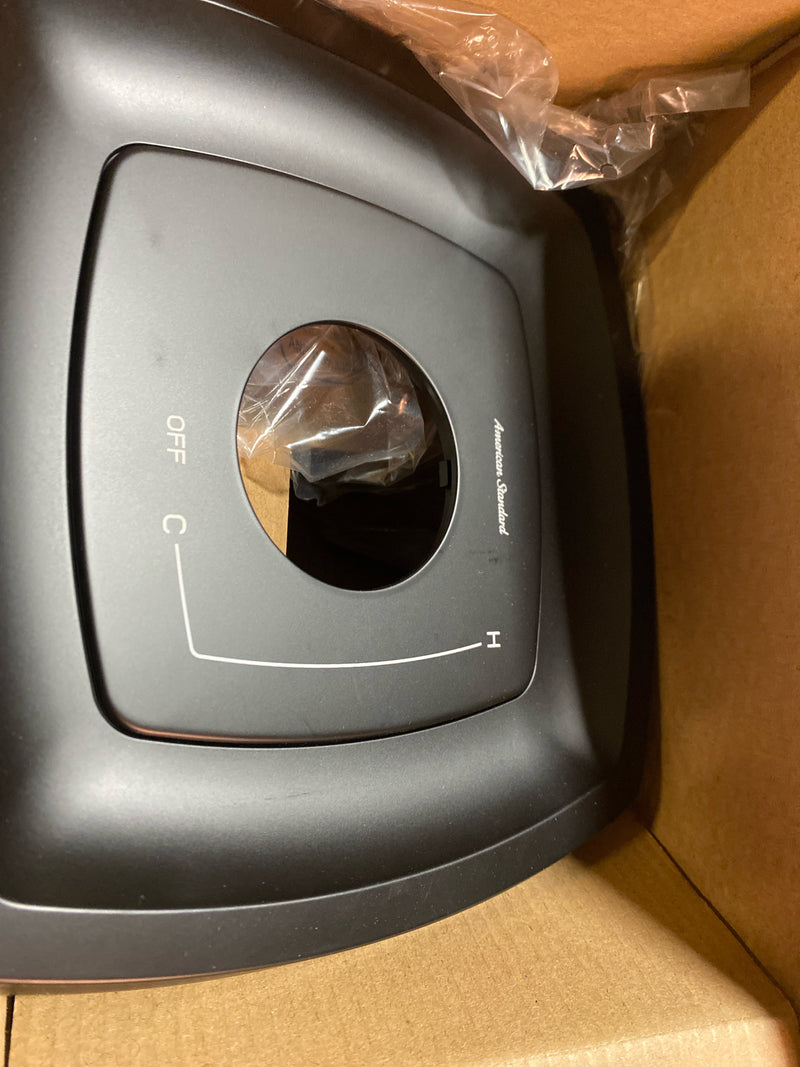 American Standard TU018500.243 Edgemere Valve Only Shower Trim Kit with Cartridge, Matte Black