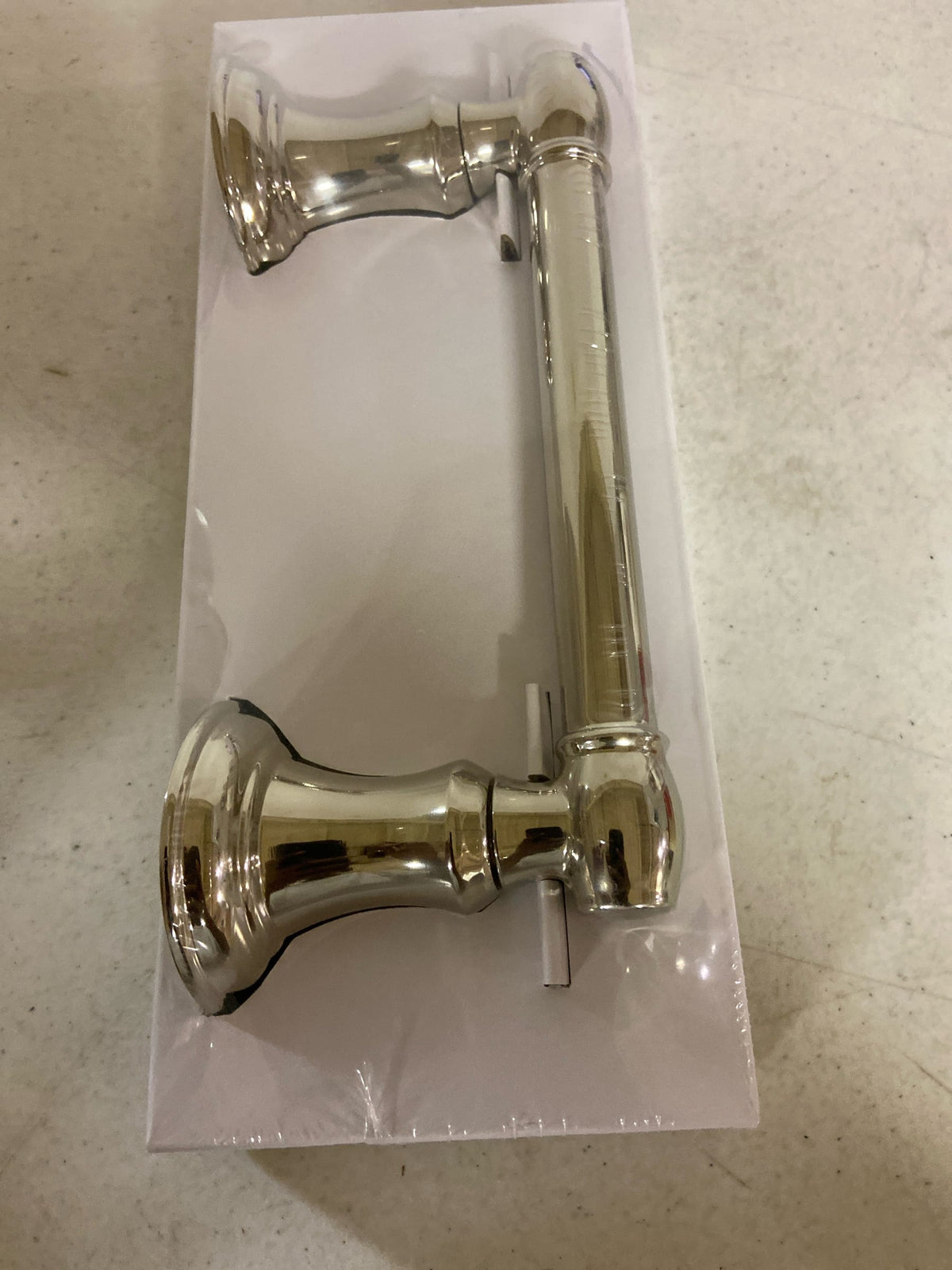 Signature Hardware 446912 Beasley Wall-Mounted Toilet Paper Holder - Polished Nickel