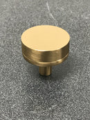 Emtek 86655SMKUS4 Smooth 1-1/4 Inch Mushroom Cabinet Knob from the SELECT Collection - Satin Brass