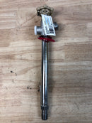 Everbilt 104-515EB 1/2 in. x 3/4 in. Chrome-Plated Brass MPT/SWT x MHT Anti-Siphon Frost Free Sillcock