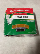 Fluidmaster 7516 Wax Toilet Bowl Gasket with Flange For 3-Inch and 4-Inch Waste Lines