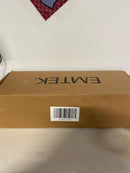 Emtek 4415PUS7 Jefferson Full Plate Single Cylinder Keyed Entry Handleset with Providence Interior Knob - French Antique