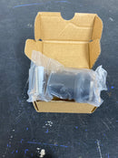 Emtek 2258US19 American Classic 2" Tall Cylindrical Floor Bumper - Flat Black