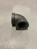 Southland 520-006HN 1-1/4 in. x 1-1/4 in. Black Malleable Iron 90-Degree FPT x FPT Elbow Fitting