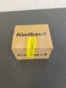 Kwikset 258 Downtown Venetian Bronze Square Single-Cylinder Low Profile Deadbolt Featuring SmartKey Security