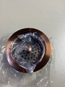 Signature Hardware SH171PB 3-1/2" Basket Strainer for Sinks up to 1" Thick - Polished Brass