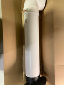 Rinnai 223177PP 21" Double Wall Direct Vent Pipe Horizontal Termination Kit for Condensing Tankless Water Heaters with 3" Inner Diameter - White