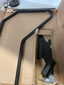 Lippert Solid Step Entry Assist Handrail, Accommodates Door Widths up to 36”, Easy Installation, Locking Pins for 5” Adjustment, for 5th Wheel RVs, Travel Trailers, Motorhomes - 799640, Black