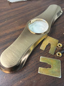 Kohler K-99272-2MB 10-5/16" Escutcheon Plate - Vibrant Brushed Moderne Brass