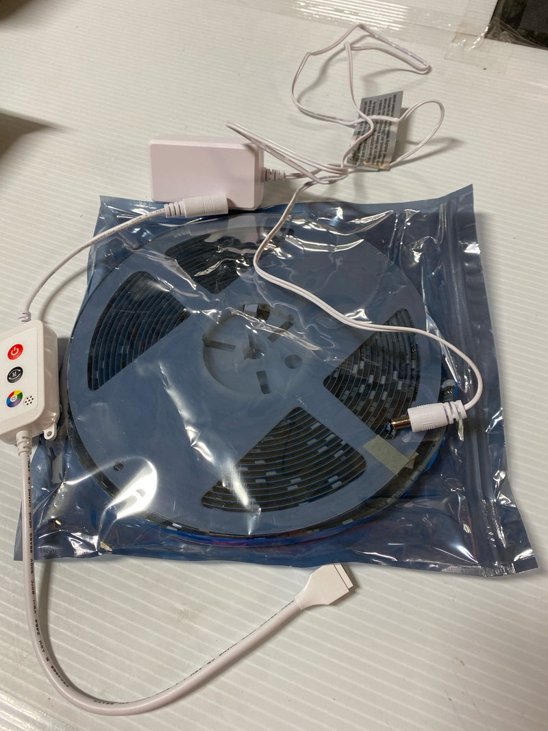 Ecosmart AL-TP-RGBICTW-3 32.8 ft. Smart RGBWIC Dynamic Color Changing Dimmable Plug-In LED Strip Light Powered by Hubspace