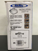 Air King BFQ110 110 CFM 3.5 Sone Exhaust Fan with Snap-In Installation from the High Performance Collection - White