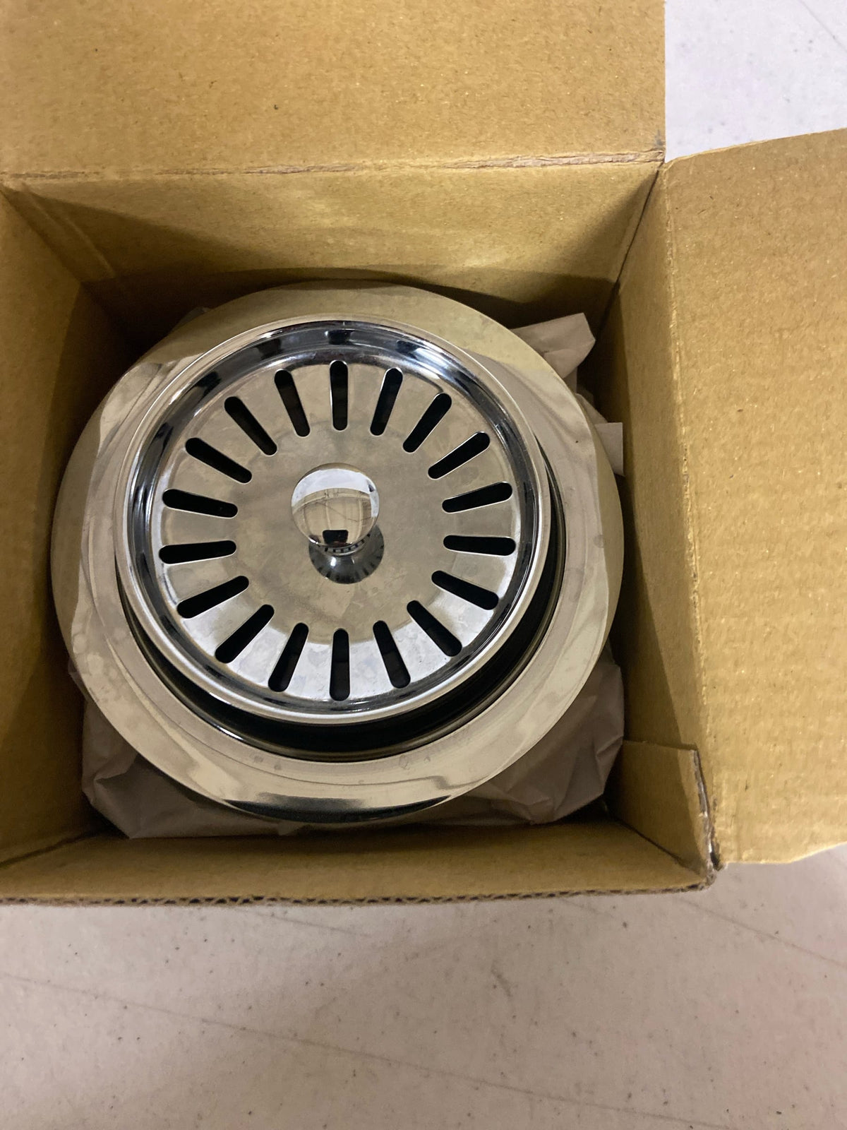 Signature hardware 446665 4.5 in. Disposal Flange in Chrome