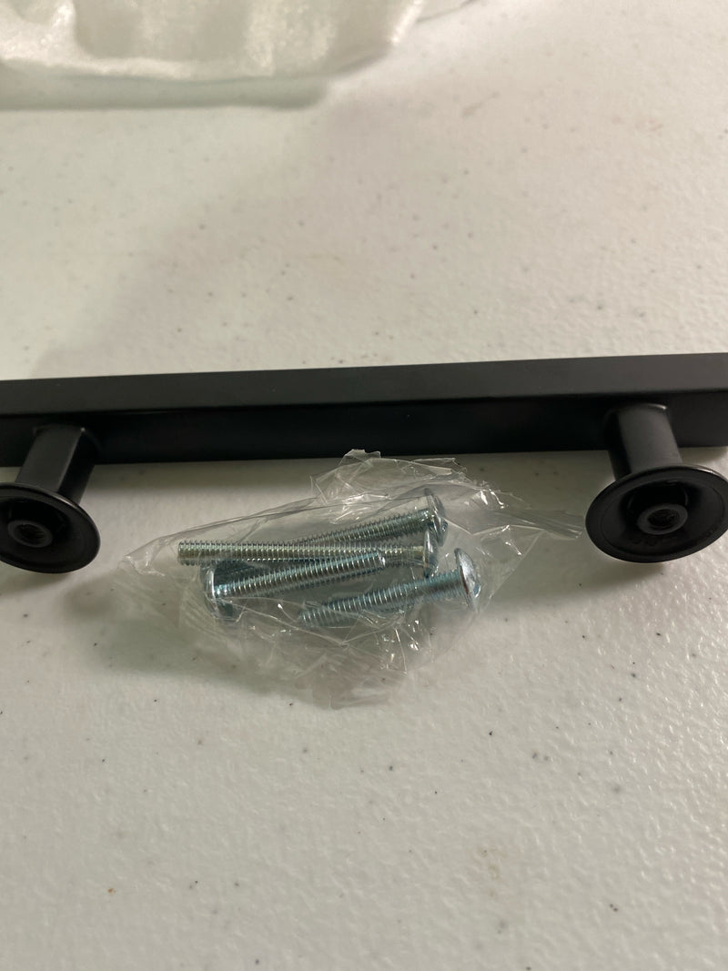 Amerock BP37104MB Everett 3-3/4 Inch Center to Center Bar Cabinet Pull - Matte Black