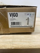 Vigo VG03009BN Seville 1.2 GPM Vessel Single Hole Bathroom Faucet - Brushed Nickel