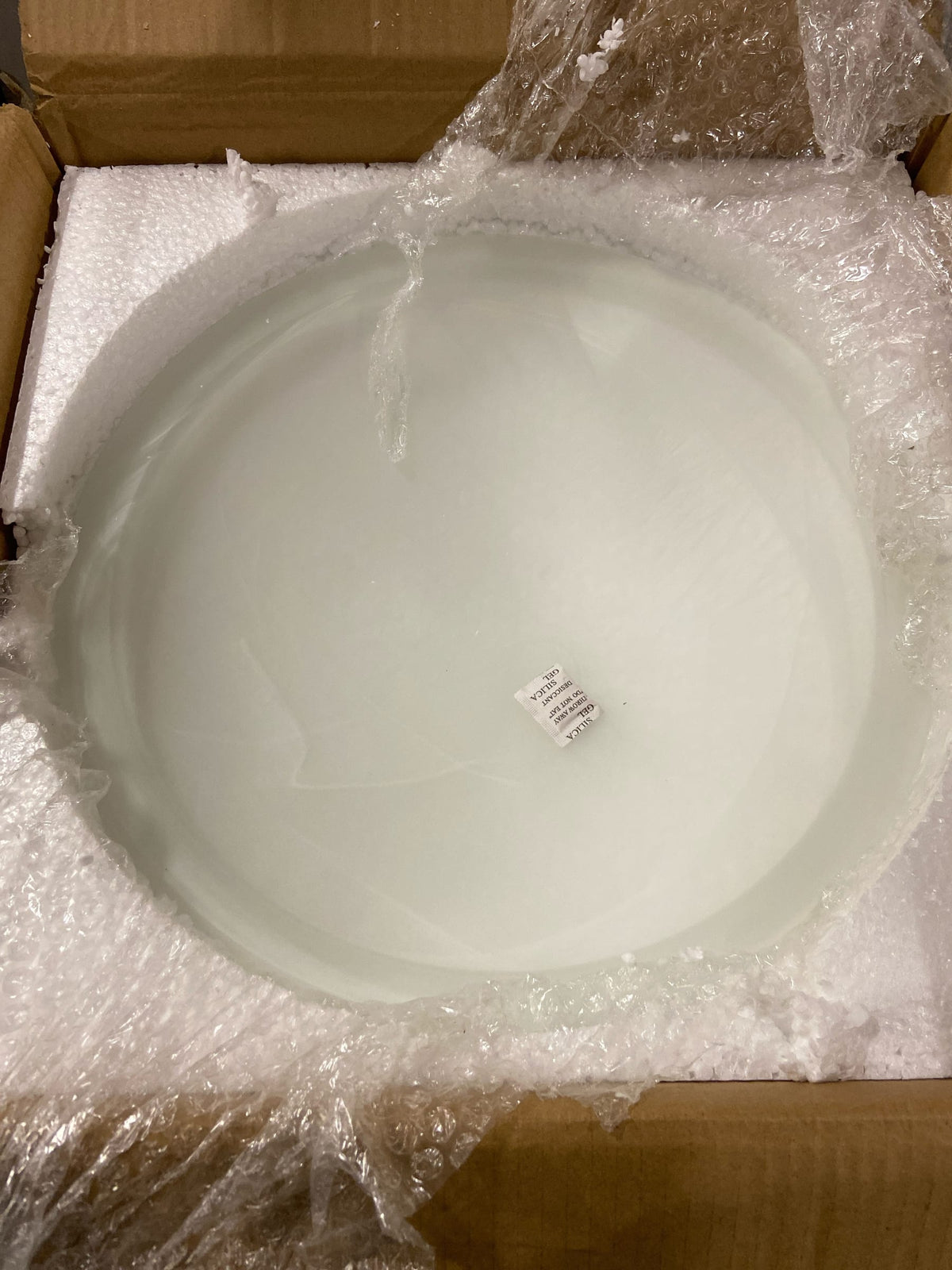 Maxim 2681MRSN Malaga 16" Wide 3 Light Ceiling Light - Satin Nickel / Marble Glass