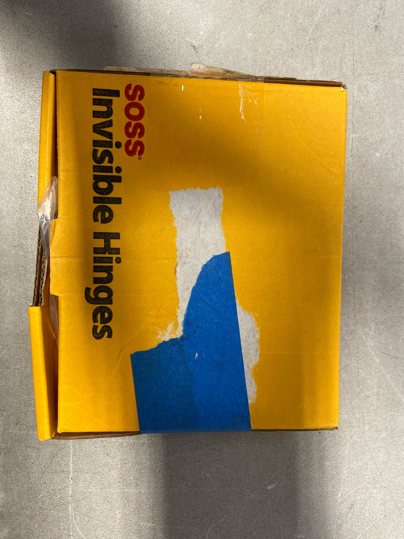 Soss 216US3 4-5/8" Tall Invisible Hinge for Heavy Duty - Polished Brass