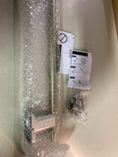 Amerock BH26614PNBBZ Esquire 22-11/16" Towel Bar - Polished Nickel / Golden Champagne
