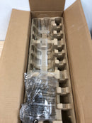 Hampton bay DS19267 Regan 21 in. 3-Light Espresso Bronze Bathroom Vanity Light with Clear Glass Shades