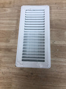 ProSelect PSFDWP10 4" x 10" Wall Register - White