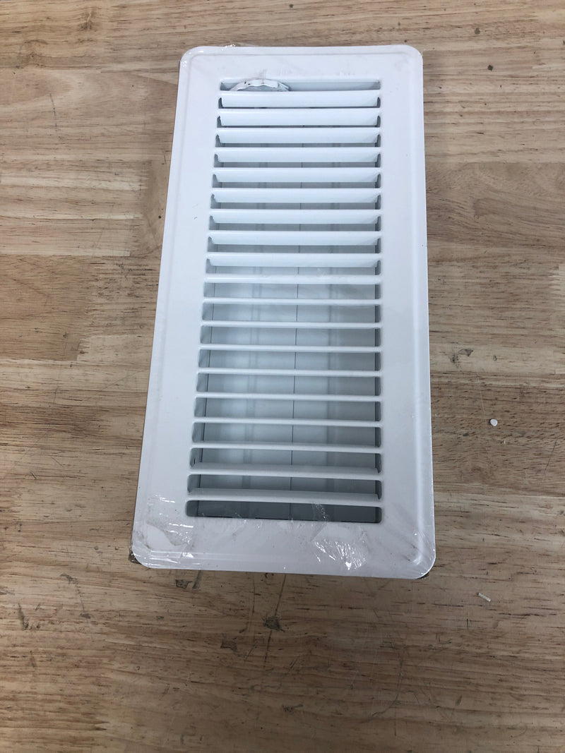 ProSelect PSFDWP10 4" x 10" Wall Register - White