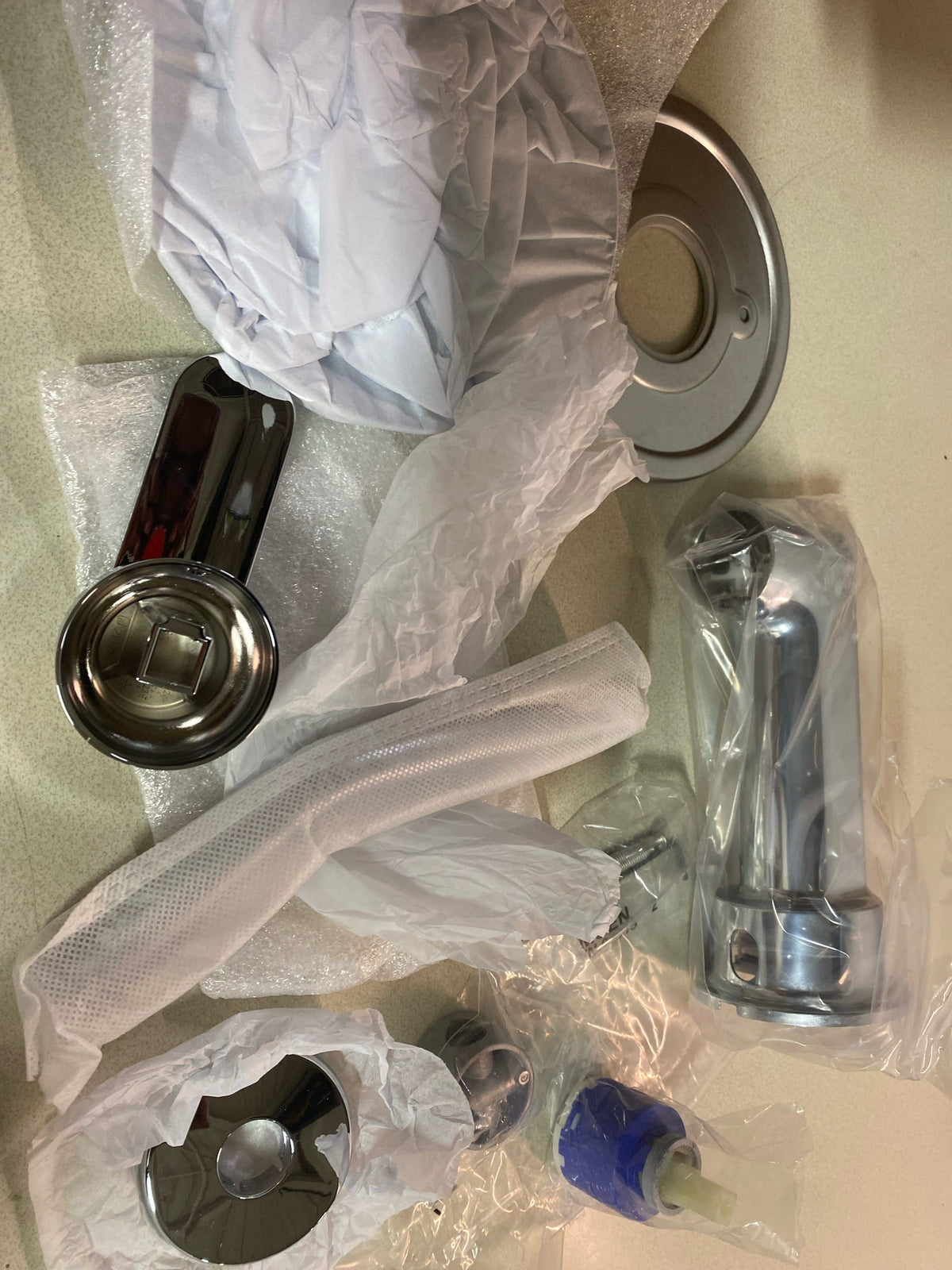Moen UT33323 Greenfield Tub and Shower Trim Package with 2.5 GPM Single Function Shower Head - Chrome