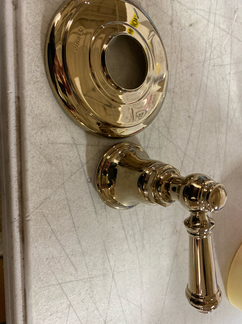 KOHLER TS72767-4-AF Artifacts Rite-Temp Valve Trim With Lever Handle in Vibrant French Gold
