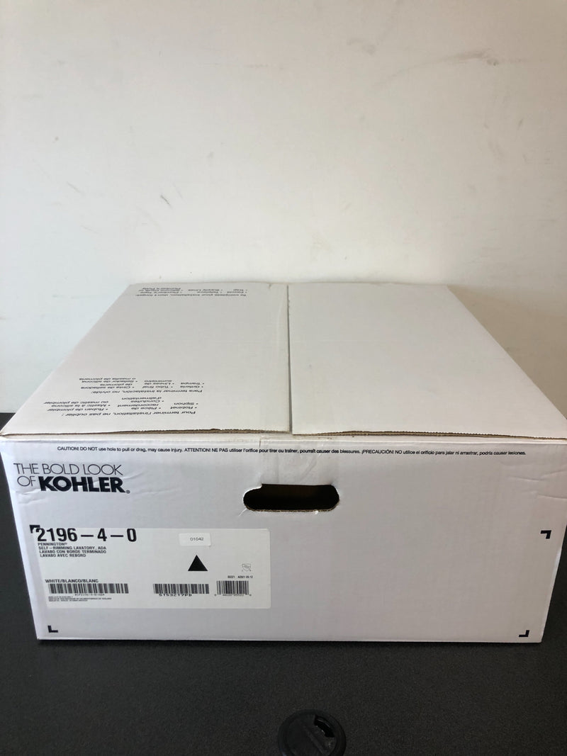 Kohler Pennington 20-1/4" Drop In Bathroom Sink with 3 Holes Drilled and Overflow